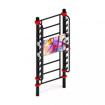 Баскетбольный щит переменной высоты