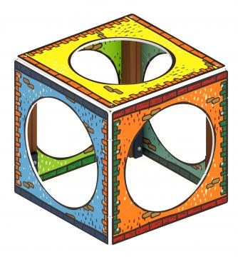 Домик Кубик (Город) - МФ 10.01.14-02