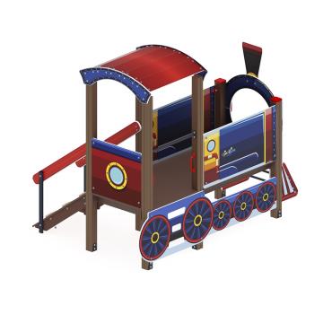 Паровозик (синий) - Беседка - МФ 10.03.05-01