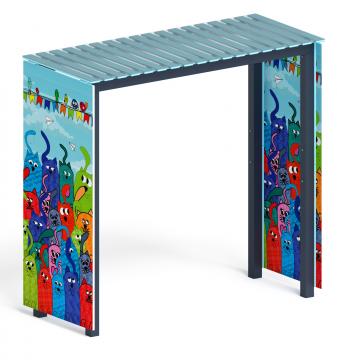 Пергола (Коты) - МФ 77.06.01-06 /с поликарбонатом/