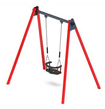 Качели М1 (красный) - ИО 11.М.01.03-01.И1