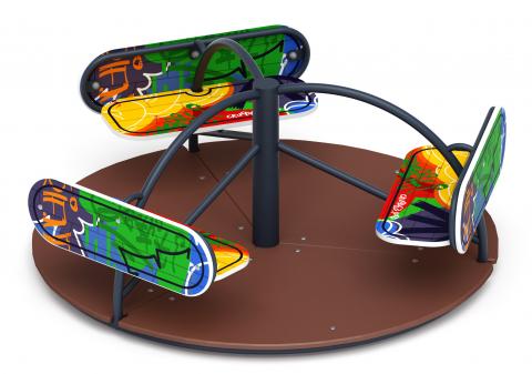 Карусель Солнышко (Граффити) - ИО 30.01.03-16.И1