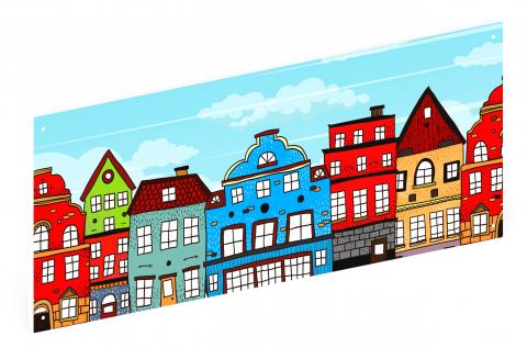 Город - Ограждение из фанеры и бруса - МФ 90.01.01-01