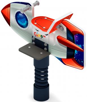 Ракета - Качалка на пружине - ИО 22.14.02-01.И1