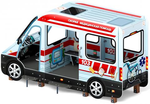 Беседка Автобус (Скорая помощь) МФ 10.03.13-04