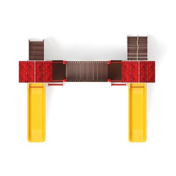 В гостях у сказки  горка пластиковая  Н 900 ДИК 1.05.01-20