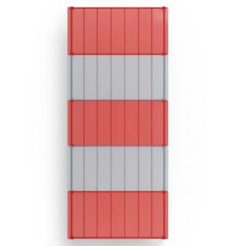 Теневой навес на 10 тренажеров - МФ 753.02 - Спорт