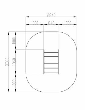Машинка - Качалка на пружине двухместная машинка - ИО 23.03.01-01.И1
