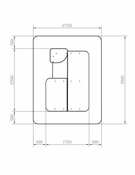 Домик с часами - МФ 10.01.09-01