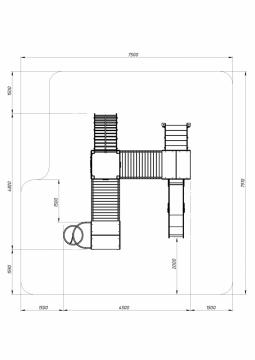 Городок (ЭКО) - ДИК 2.01.3.03-02 - Игровой комплекс H=1200