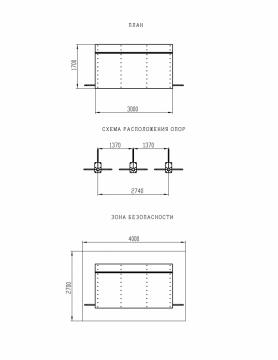Пергола - МФ 77.00.01 /с поликарбонатом/
