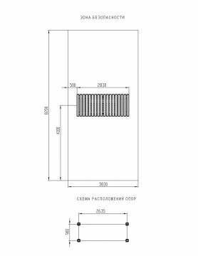 Пергола беседка с качелями - МФ 78.05.01-01.И1 /без поликарбоната/