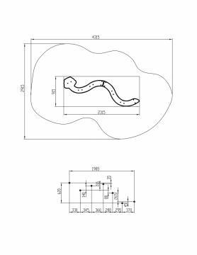 Бум детский Гусеница - СО 1.55.05