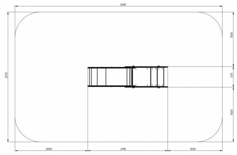 Горка Паровозик - ИО 41.03.01-01 - H=750