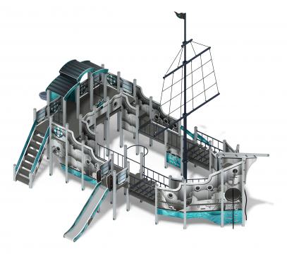 Фрегат (Лагуна) (винтовой скат) горка Н 1500 горка Н 2000 ДИК 2.03.3.04-12.И1