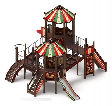Карнавал (Шапито) - ДИК 2.22.04-01.И1 - Игровой комплекс H=1200 H=2000