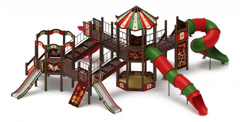 Карнавал (Шапито) - ДИК 2.22.05-01.И1 - Игровой комплекс H=1200 H=2000