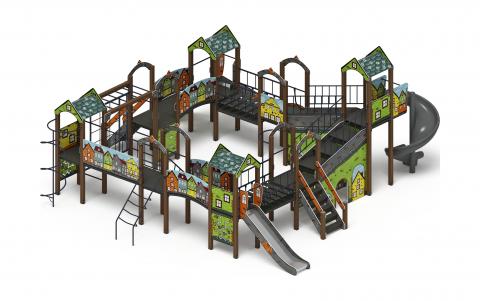 Остров детства (Город) - ДИК 2.01.8.02-11.И1 - Игровой комплекс H=1200 H=2000