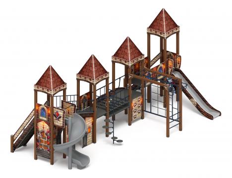 Замок (Средневековый) - ДИК 2.18.10-02.И1 - Игровой комплекс H=1500 H=2000