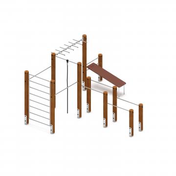 Спортивная серия (лиственница темный) СК 2.08.06-Л.И1.01