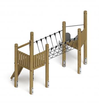 Игровой комплекс (лиственница орех) ДИК 2.24.05-Л.02.И1.02