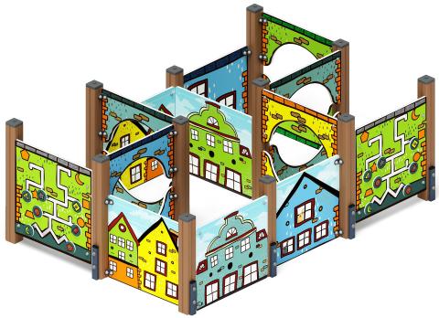 Лабиринт Кубик 3 (город) МФ 20.01.03-01