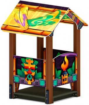 Домик малый 2 (майя) МФ 10.01.02-03