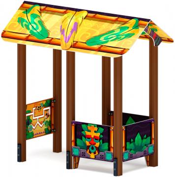 Домик средний 1 (Майя) МФ 10.01.05-03