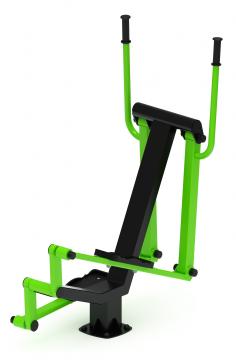 Эллиптический (зеленый) - Уличный тренажер - СТ 010-12.И2