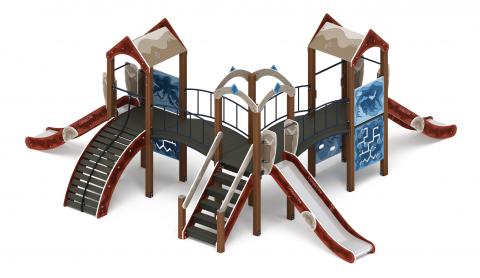 Городок (Алтай) - ДИК 2.01.3.03-34 - Игровой комплекс H=1200