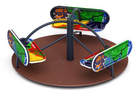 Карусель Солнышко (Граффити) - ИО 30.01.03-16.И1