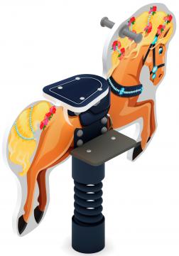 Лошадка 4 - Качалка на пружине - ИО 22.01.13-02.И1