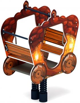 ИО 23.03.03-02.И1 Качалка на пружине карета Желудь