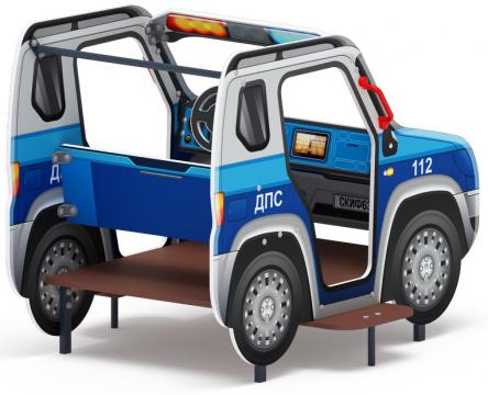 Джип ДПС - Беседка машинка - МФ 10.03.12-11