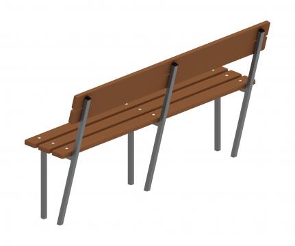 Скамья со спинкой - МФ 42.01.06-И1