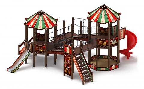 Карнавал (Шапито) - ДИК 2.22.04-01.И1 - Игровой комплекс H=1200 H=2000