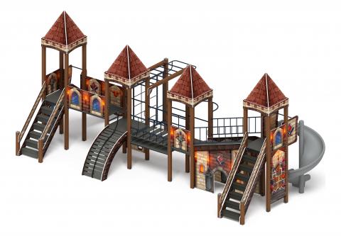 Замок (Средневековый) - ДИК 2.18.10-02.И1 - Игровой комплекс H=1500 H=2000