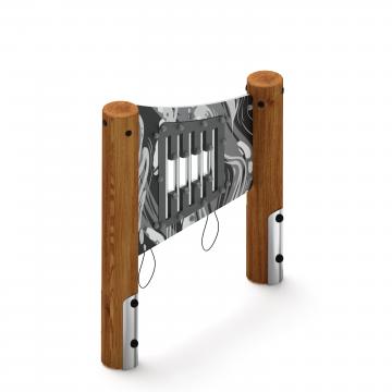 Металлофон (лиственница темный) МФ 22.01.09-И1.01