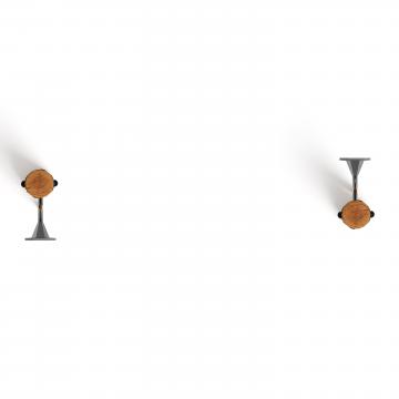 Переговорное устройство (лиственница темный) МФ 22.01.08-И1.01