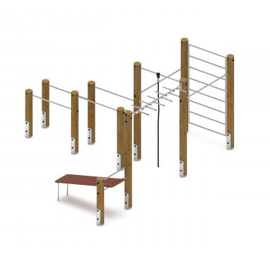 Спортивная серия (лиственница орех) СК 2.08.06-Л.И1.02