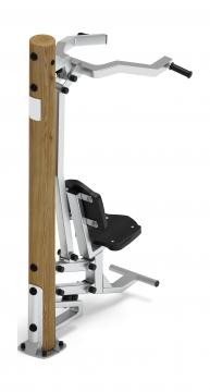 Тренажер тяга верхняя (лиственница орех) СТ 007-Л.И2.02
