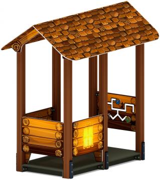 Домик средний 2 (Эко) МФ 10.01.06-02