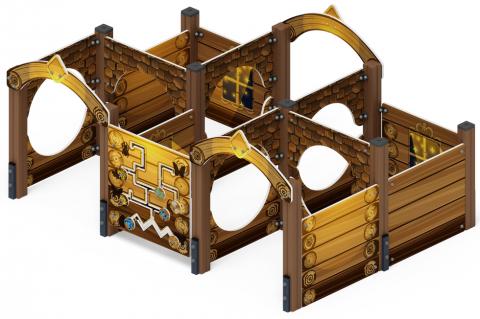 Лабиринт Кубик 2 (эко) МФ 20.01.02-02