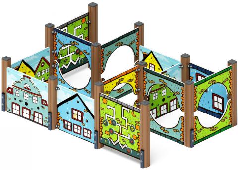 Лабиринт Кубик 3 (город) МФ 20.01.03-01