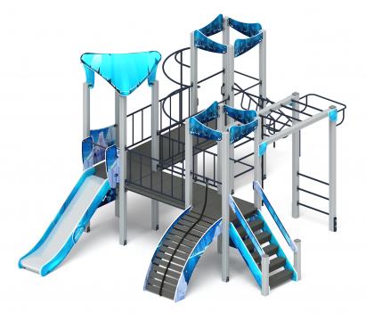 Волшебный город (Снежная королева) - ДИК 2.19.02-02 - Игровой комплекс Н=1200