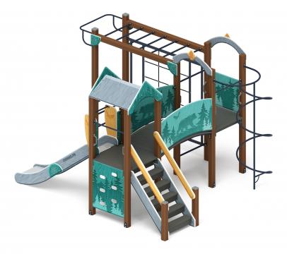 Рада (Тайга) - ДИК 2.01.2.03-03 - Игровой комплекс H=1200