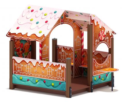 Теремок (Пряничный домик) - Беседка - МФ 10.07.01-02