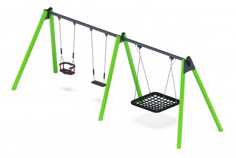 Качели М3 (зеленый) ИО 13.М.06.03.01.01-02.И1