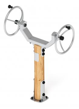 Тренажер рули (положение стоя) (лиственница) СТ 105-Л.И2