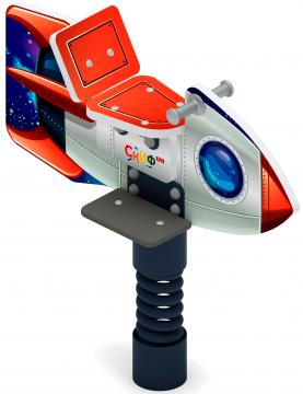 Ракета - Качалка на пружине - ИО 22.14.02-01.И1